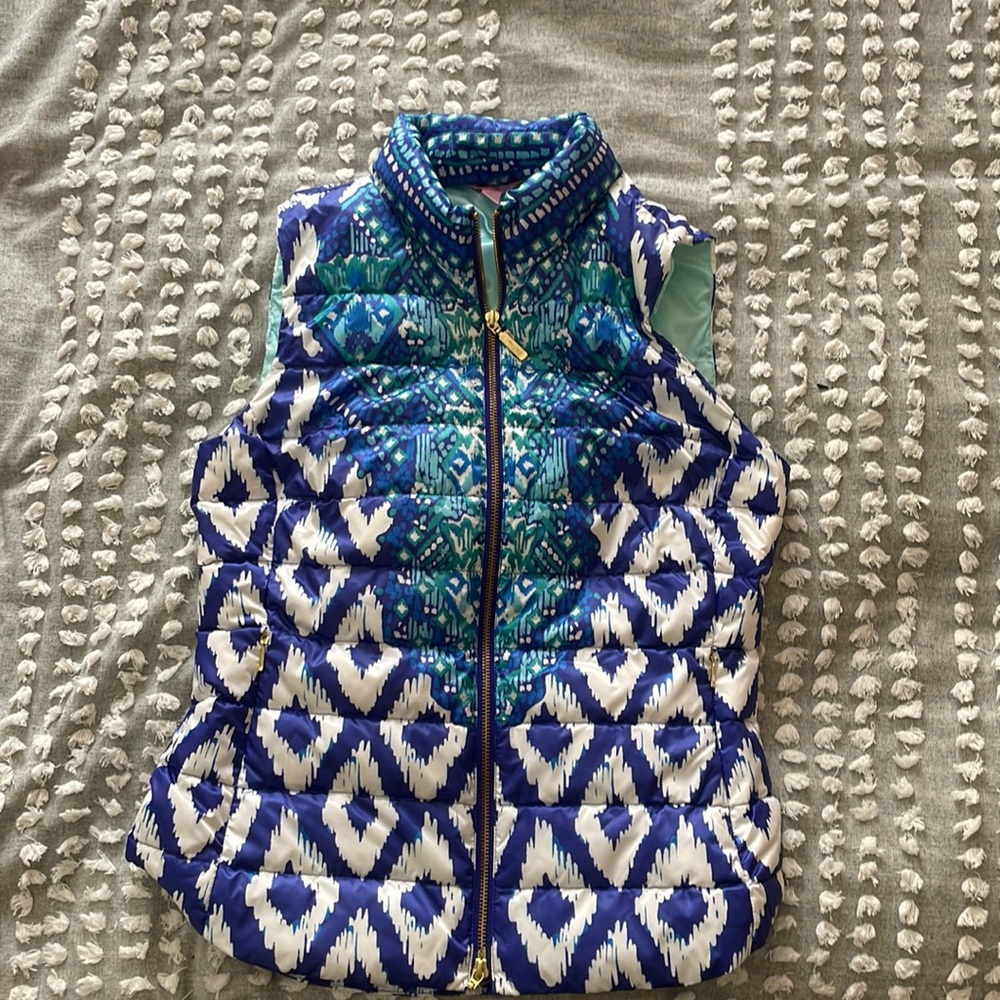 Lilly Pulitzer down vest